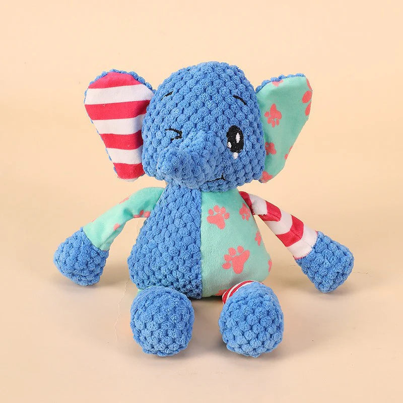Cross-Border Dog Toys Vocal Bite Resistant Plush Toys Pet Supplies Toys Can'T Bite Bad Sleeping Doll Little Yellow Duck