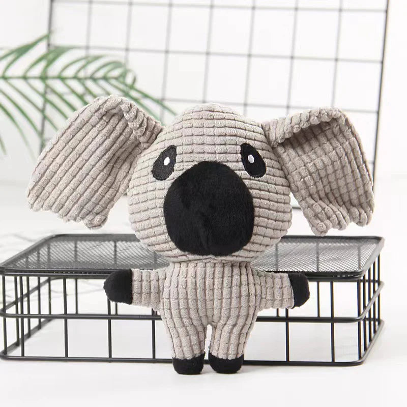 Cross-Border Dog Toys Vocal Bite Resistant Plush Toys Pet Supplies Toys Can'T Bite Bad Sleeping Doll Little Yellow Duck