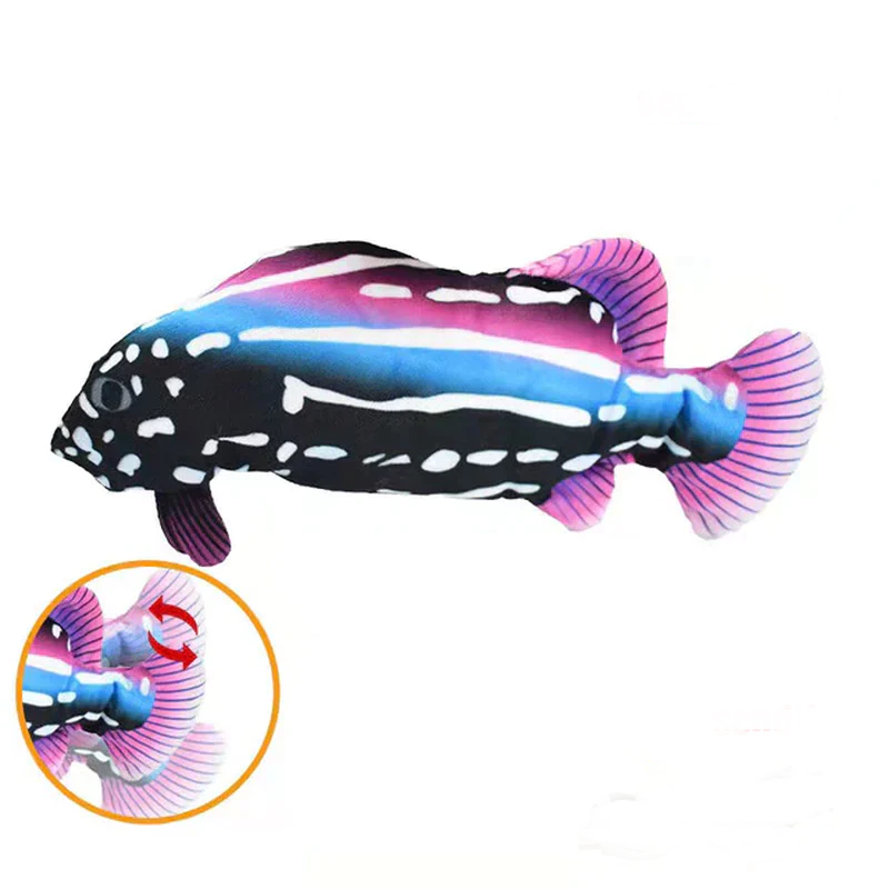 Rechargeable Fish Cat Toy with Catnip