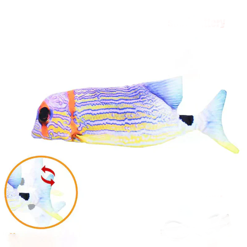 Rechargeable Fish Cat Toy with Catnip