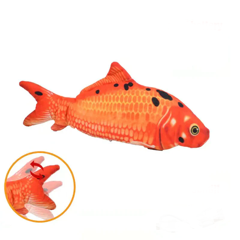 Rechargeable Fish Cat Toy with Catnip