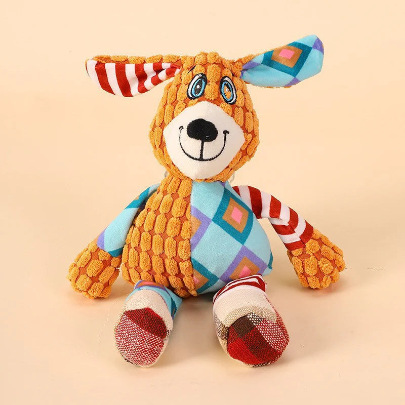 Cross-Border Dog Toys Vocal Bite Resistant Plush Toys Pet Supplies Toys Can'T Bite Bad Sleeping Doll Little Yellow Duck