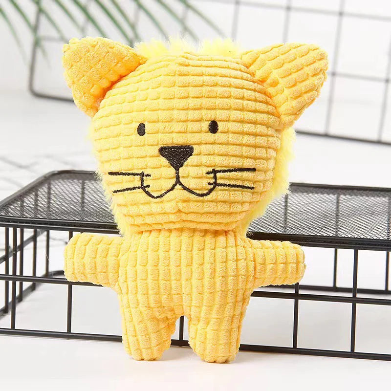Cross-Border Dog Toys Vocal Bite Resistant Plush Toys Pet Supplies Toys Can'T Bite Bad Sleeping Doll Little Yellow Duck
