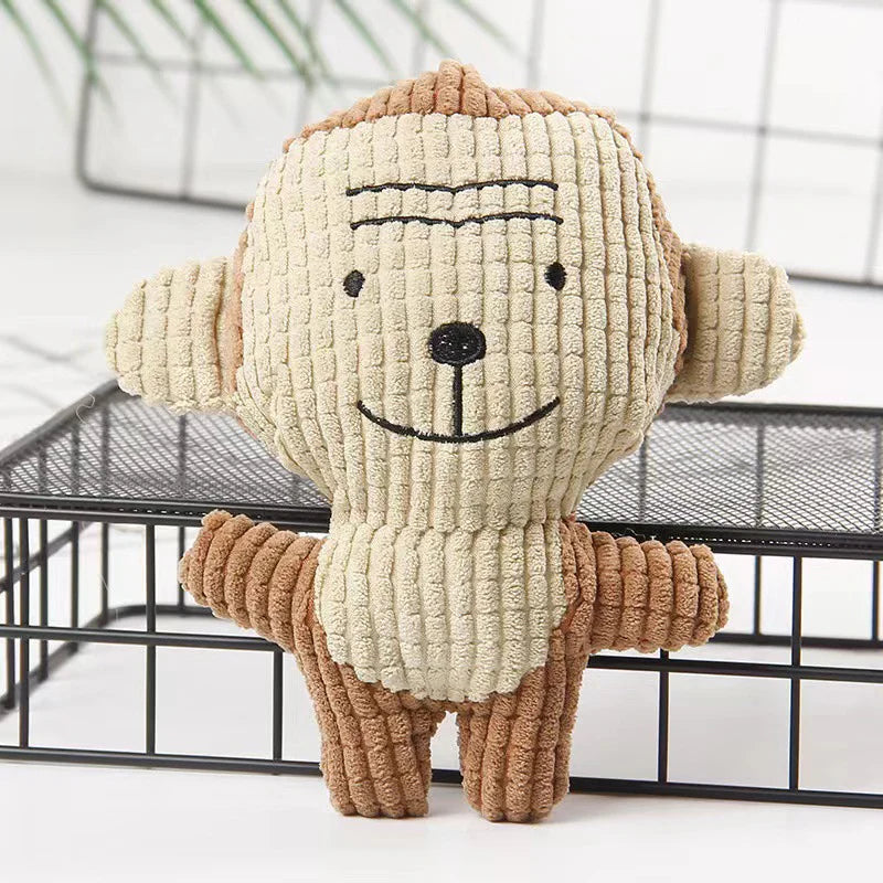 Cross-Border Dog Toys Vocal Bite Resistant Plush Toys Pet Supplies Toys Can'T Bite Bad Sleeping Doll Little Yellow Duck