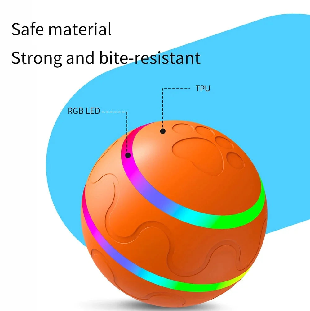 Pet Dog Cat Smart Toys Automatic Rolling Ball Electric Interactive