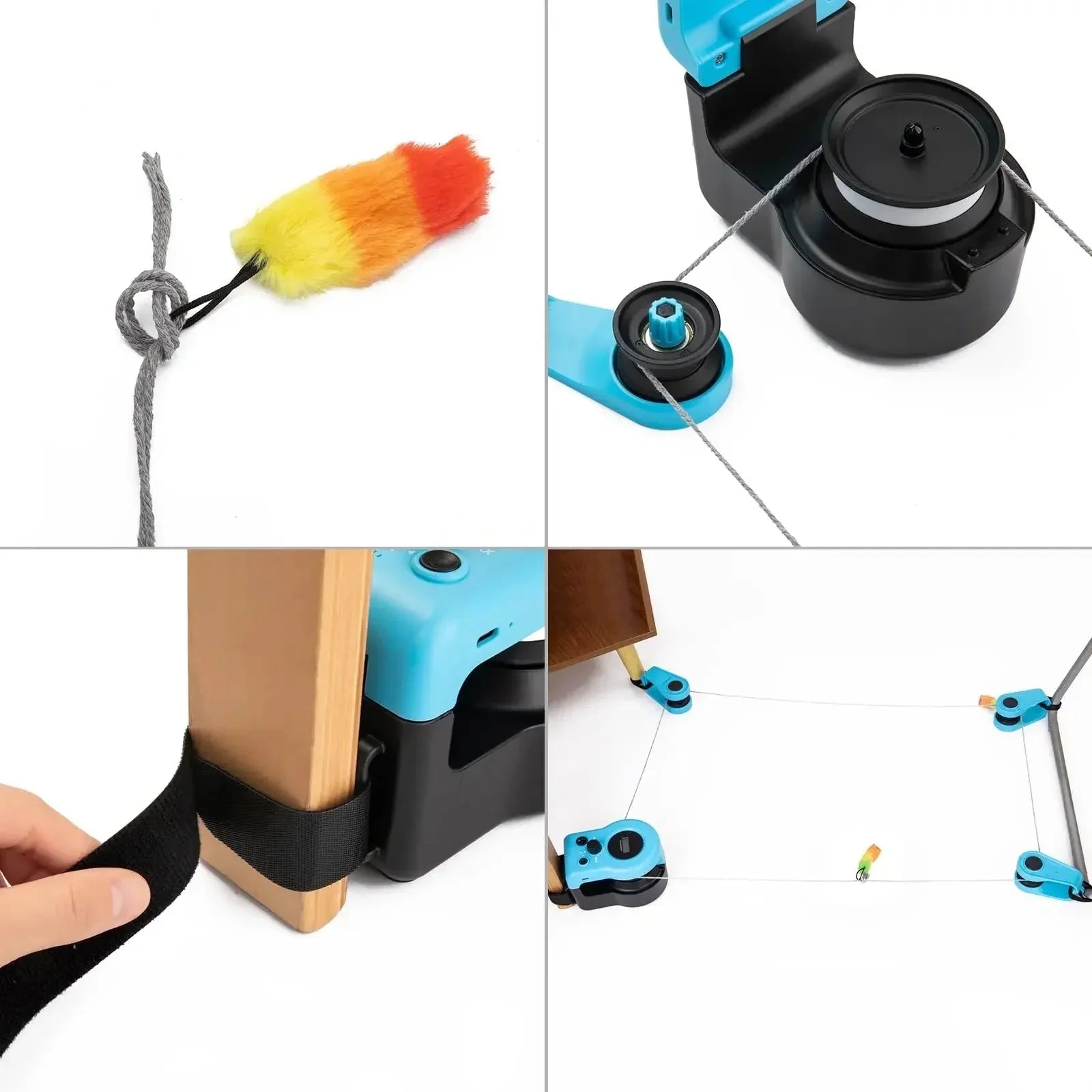 Interactive Cat Toy with Adjustable Speed and Realistic Mouse Sounds – Automatic Cat Exercise Wheel for Indoor Play