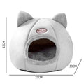 Warm Comfort Cat Bed in Winter Little Mat Basket Small Dog House Products Pets Tent Cozy Cave Beds Indoor Gate Accessories
