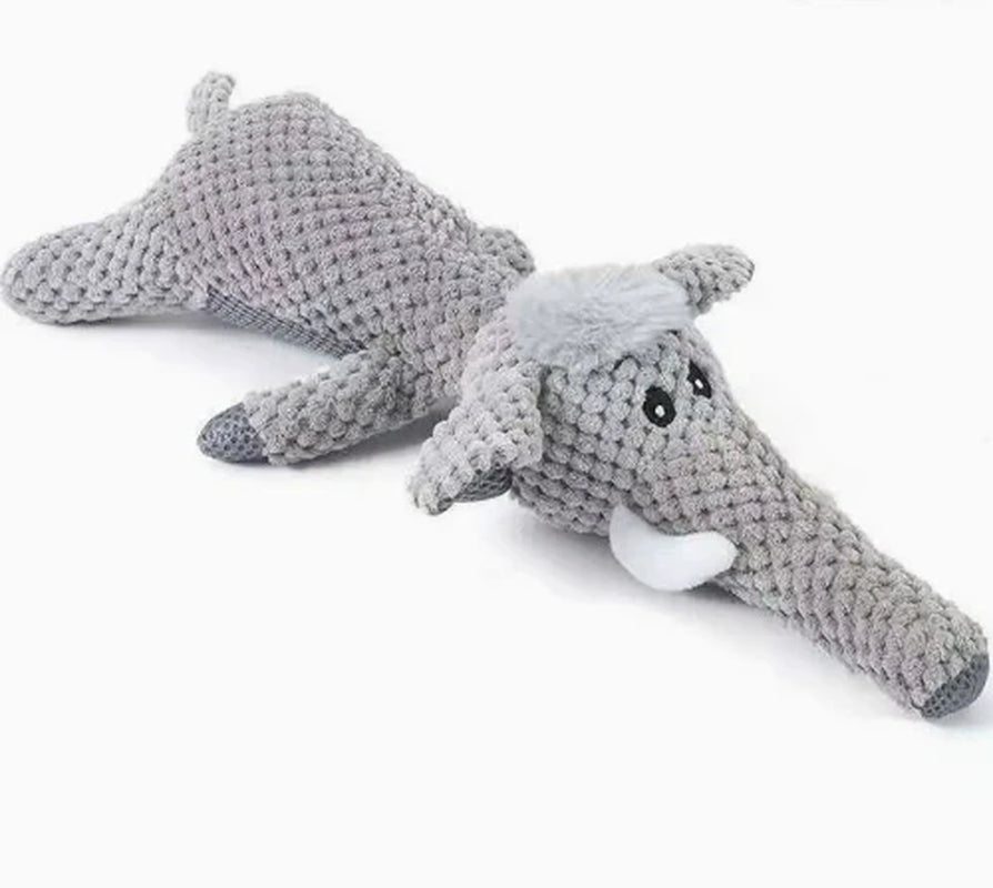 Cross-Border Dog Toys Vocal Bite Resistant Plush Toys Pet Supplies Toys Can'T Bite Bad Sleeping Doll Little Yellow Duck