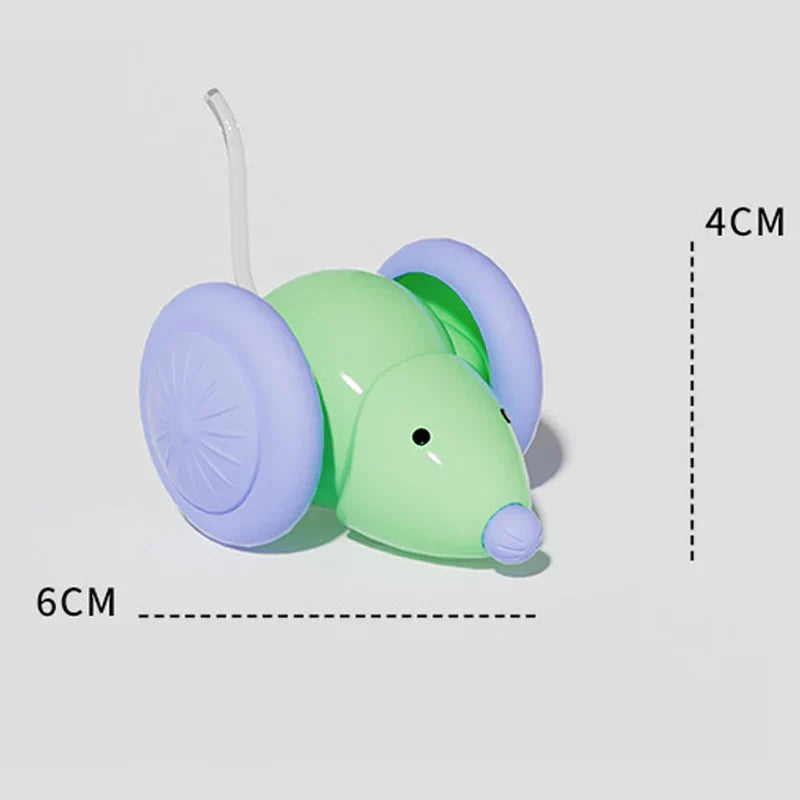Interactieve Elektrische Kattenmuis – USB Oplaadbaar, Bpa-Vrij