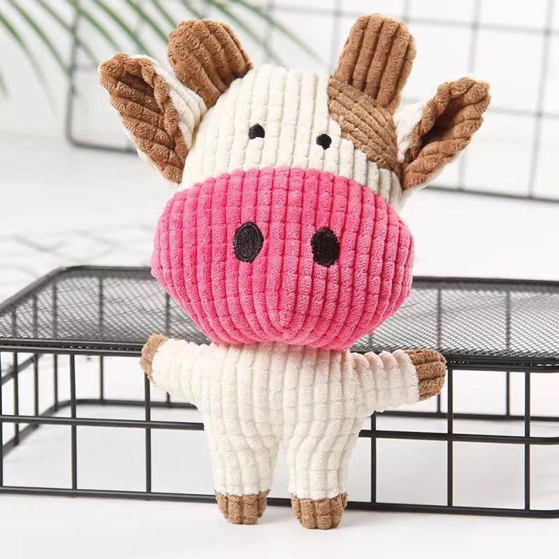 Cross-Border Dog Toys Vocal Bite Resistant Plush Toys Pet Supplies Toys Can'T Bite Bad Sleeping Doll Little Yellow Duck